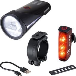 Paire d'Éclairages Aura 100 / Blaze Link (Screw Mount) Noir
