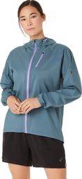 Asics Fujitrail Elite Wasserdichte Jacke Grau Damen