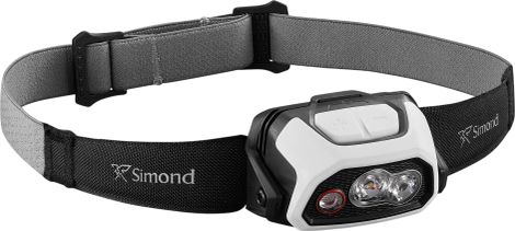 Simond HL900 V3 hoofdlamp, wit, 600 lm
