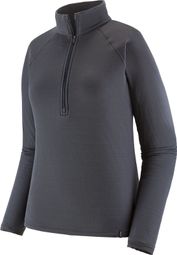 Baselayer Patagonia Capilene Thermal Weight Zip-Neck blu da donna