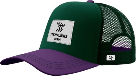 Hoka Les Templiers trucker cap Green/Violet