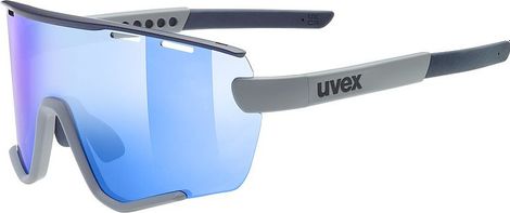 Lunettes Uvex sportstyle 236 gris / bleu mirrored