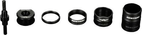 Kit d'Entretoises + Capot Aluminium Renthal Noir