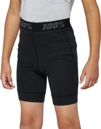 Short 100% Enfant Ridecamp avec Doublure Noir 