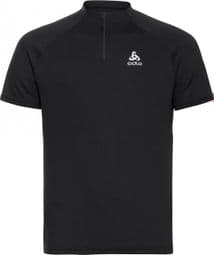 Odlo Essential Trail Short Sleeve 1/2 Zip Jersey Black