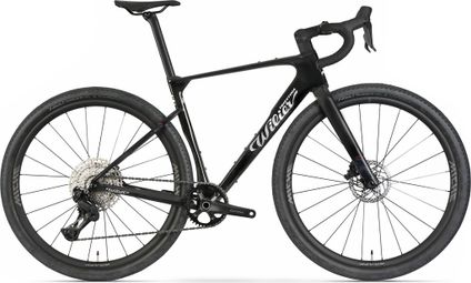 Wilier Triestina Rave SLR ID2 Gravel Bike with Shimano GRX Di2 12-speed, 700 mm, Glitch Black, 2026