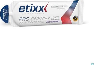 Etixx Gel énergétique Double Carb Pro Line Myrtille 12x60ml