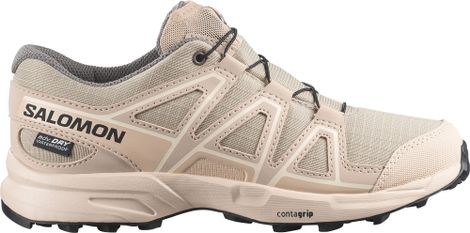 Chaussures Trail Salomon Speedcross Waterproof Beige Enfant