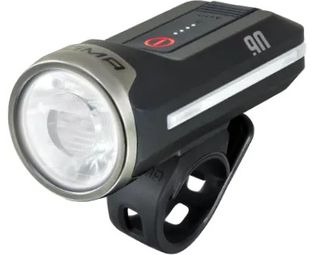Luz delantera Sigma AURA 90 negra