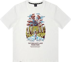 ORTShirt Wallace Lake Road T-shirt met korte mouwen, lichtblauw, unisex, wit