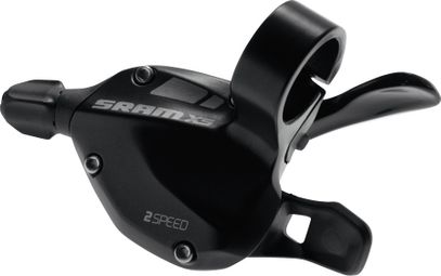 SRAM X5 Trigger Voor 3 x 9 Speed ZWART