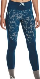 Mallas térmicas Under Armour OutRun the Cold Blue para mujer
