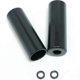 Pair of Pegs Session Black W / 10MM Adapter