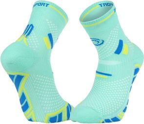 Chaussettes BV Sport Trail Ultra Mid Turquoise/Bleu