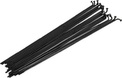 Lot de 32 Rayons Coudés Funn J-Bend Acier Inoxydable 2.2x1.8x2.0 Noir
