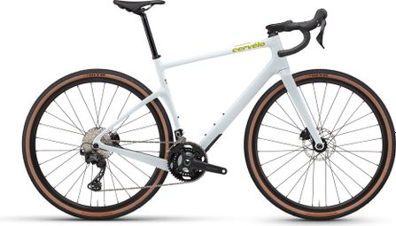 Gravel Bike Cervélo Aspero Shimano GRX 12V 700 mm Blanc T.54 168/176cm - Produit Reconditionné