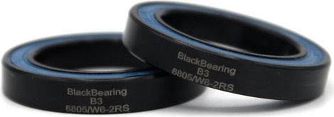 Roulement Black Bearing Campagnolo Ultra Torque 25 x 37 x 6 mm (x2)