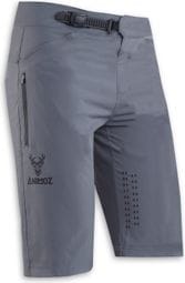 Pantaloncini Animoz Wild Grey con pelle