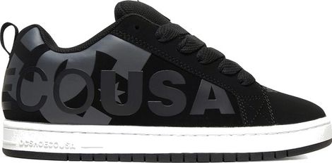 DC Shoes Court Graffik Scarpe Nero / Grigio