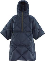 Couverture poncho Thermarest Honcho Poncho Down Outerspace Blue