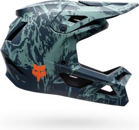 Fox Rampage integraalhelm Image Print Blauw