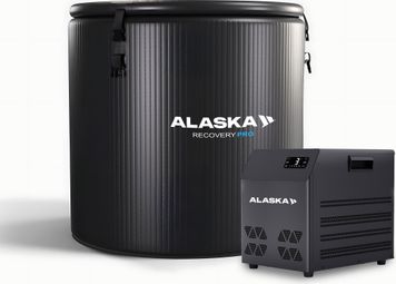 Bain de Glace Alaska PRO Édition Noire + Chiller Boost