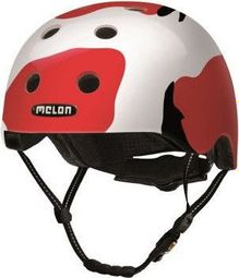 Casque de vélo Urbain - MELON - All Stars Blanc/Rouge - BLANC/ROUGE