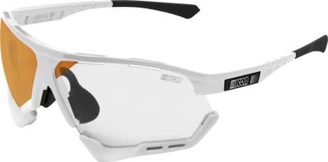 Scicon Sports Aerocomfort SCN XT XL Lunettes De Soleil De Performance Sportive (Miroir De Bronze Photocromique Scnxt/Luminosité Blanche)