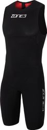 Combinaison Trifonction sans Manche Zone3 Streamline Noir Rouge