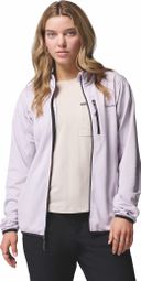 Columbia Essential Hike Grid fleece met doorlopende rits, paars, dames