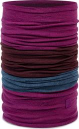 Move Block Merino Buff Neck Warmer - Magenta