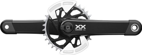 Platos y bielas Sram XX T-Type Eagle PowerMeter DUB Wide 32T 12V Negro (sin caja)