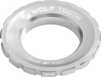 Ecrou Centerlock Wolf Toolth Externe Raw Silver 