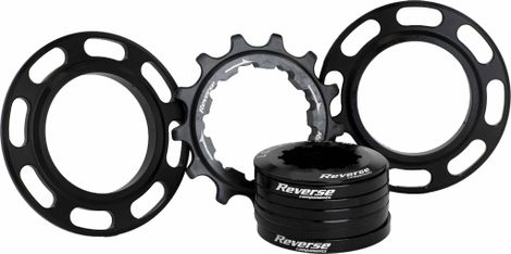 Kit HG Single Speed Expert Reverse Pignon 13 Dents Noir 