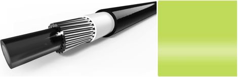 Elvedes 10m Gear Cable with Green Liner 4.2mm 