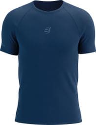 Maillot manches courtes Compressport Trail Racing Bleu Homme