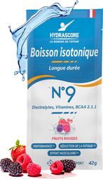 Boisson Isotonique Hydrascore N°9 - Fruits Rouges - 42 g