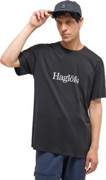 T-shirt Manches Courtes Homme Haglöfs Outsiders Noir 