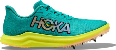 Hoka Cielo X 2 LD Blauw Groen Geel Unisex Track & Field Schoenen