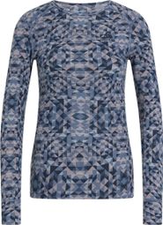 Base Layer Dames Odlo Active Warm Print Grijs