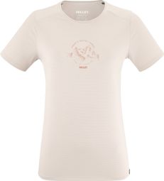 T-Shirt Technique Femme Millet Ubic Light Beige