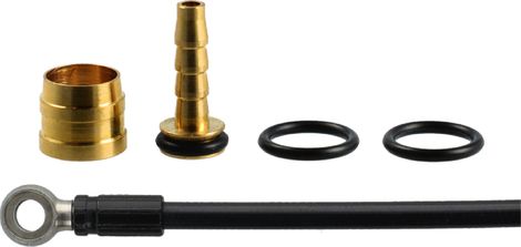 Elvedes-slangvervangingsset met banjo-aansluiting voor Tektro, 5,5 mm, 4000 mm
