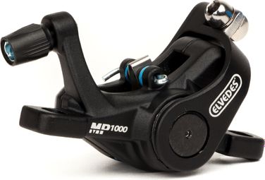 Elvedes Post Mount Mechanical Disc Brake Caliper Black