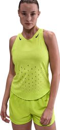 Women's Nike AeroSwift Yellow Tank Top