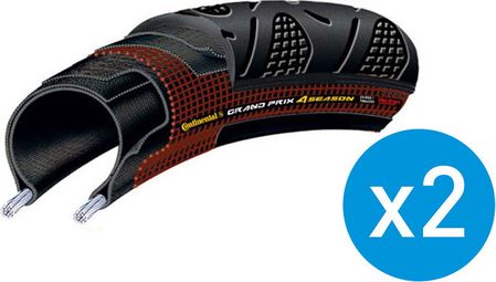 Continental 2 Grand Prix 4 Seasons Tyre Bundle 700x25