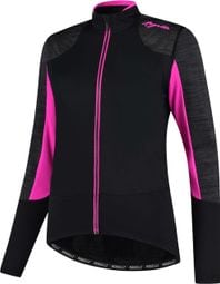 Veste Velo Hiver Rogelli Glory - Femme - Noir/Gris/Rose