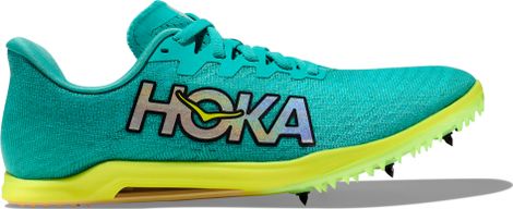 Chaussures d'Athlétisme Hoka Cielo X 2 MD Bleu/Vert/Jaune Unisexe