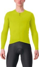 Maillot Manches Longues Castelli Fly LS Jaune 