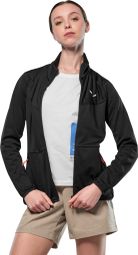 Chaqueta polar Salewa Puez Cammino Mujer Negro