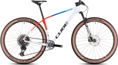 VTT Cube Phenix C:68X SLX Sram 12V 29'' Blanc Bleu Rouge Teamline 2025